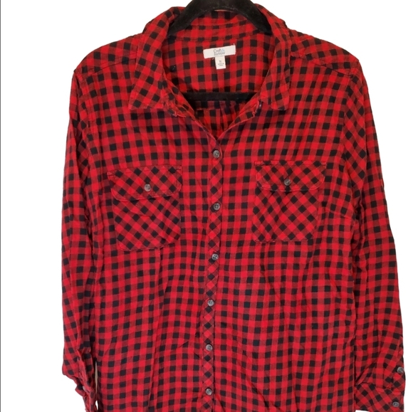 🍁Red and Black Buffalo Plaid Size XL - Picture 2 of 5
